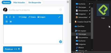 ️ Integrar imágenes en tus comentarios o tutoriales con  .